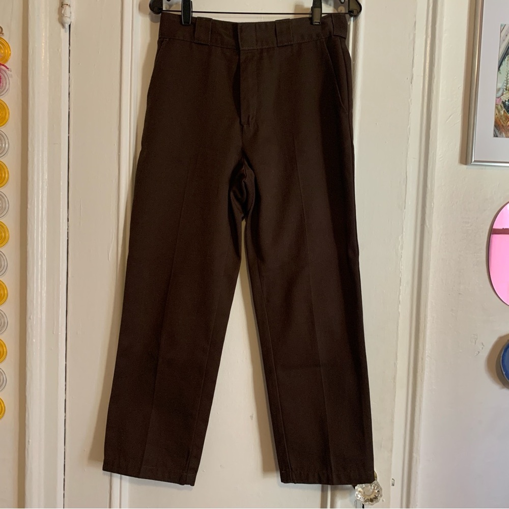 urban outfitters x dickies women’s regular fit cropped pants